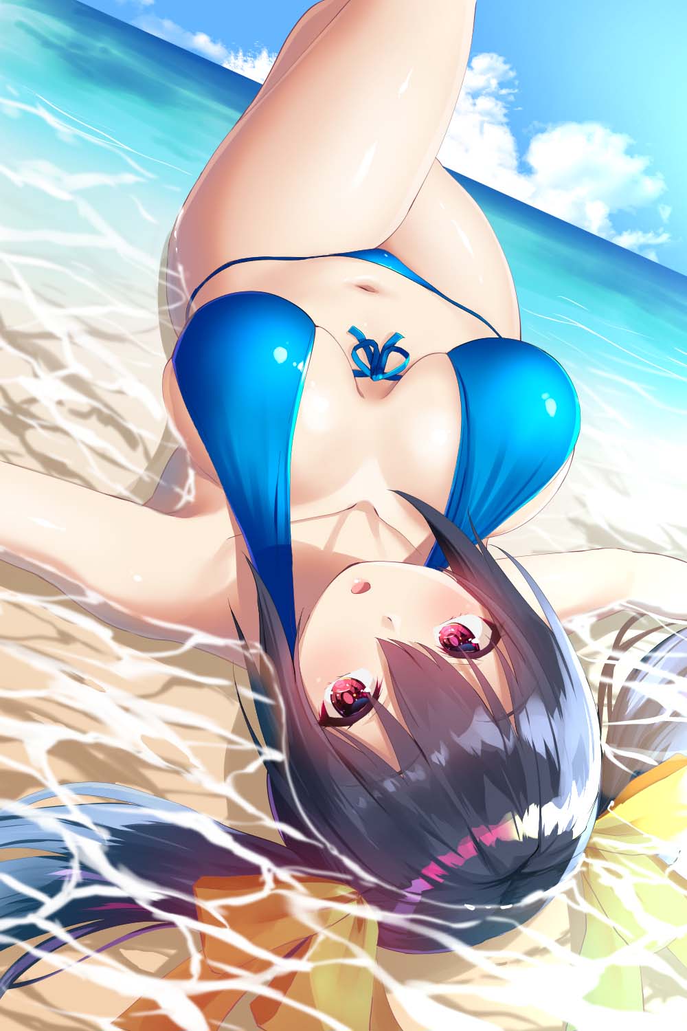 每日好图：P站推荐#好大的邪恶！【画师：oekakizuki】