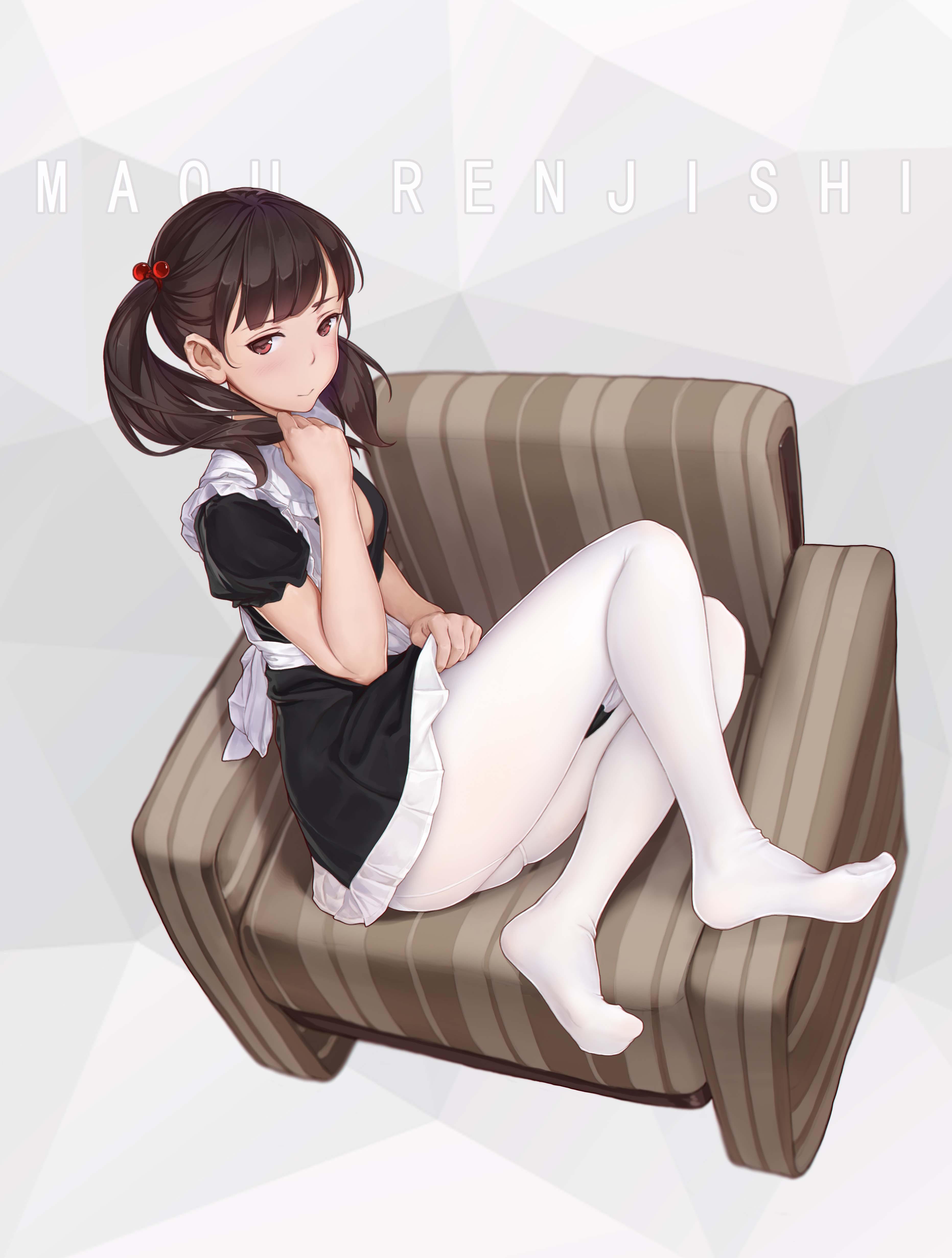 每日好图：白丝足控最爱！大神笔下的白丝美少女！【画师：BIGxixi】
