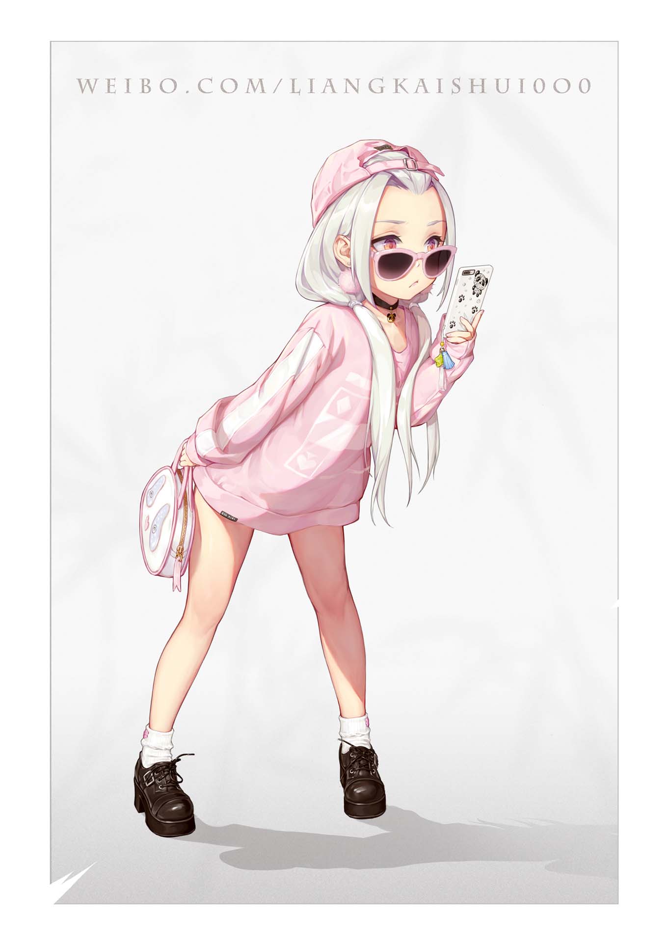每日好图：白丝足控最爱！大神笔下的白丝美少女！【画师：BIGxixi】