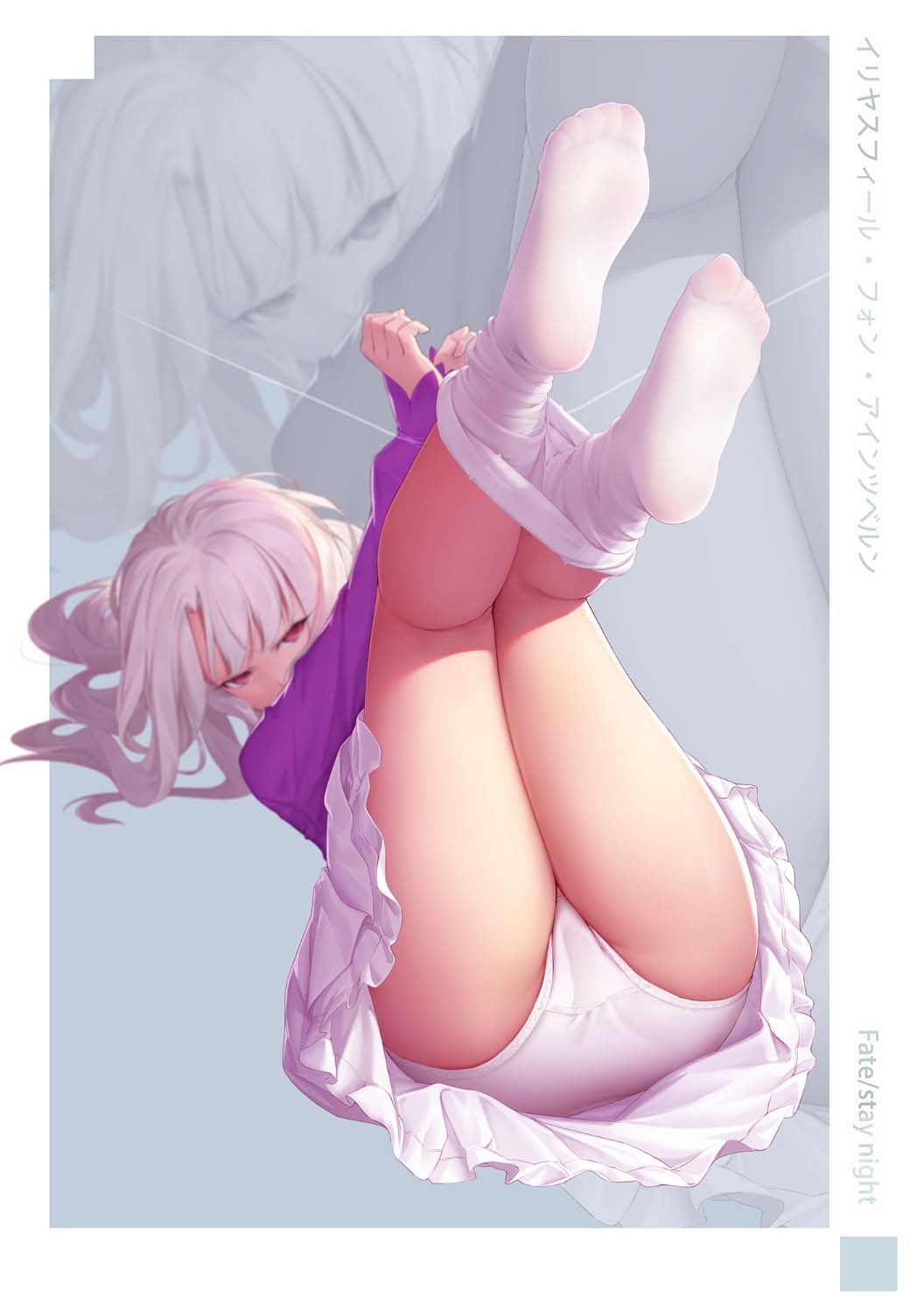 每日好图：白丝足控最爱！大神笔下的白丝美少女！【画师：BIGxixi】