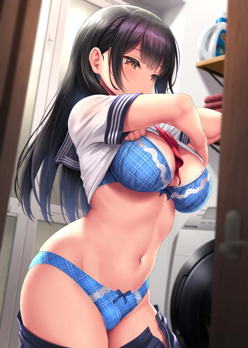每日好图：黑丝裤袜大神——【画师：加濑大辉】