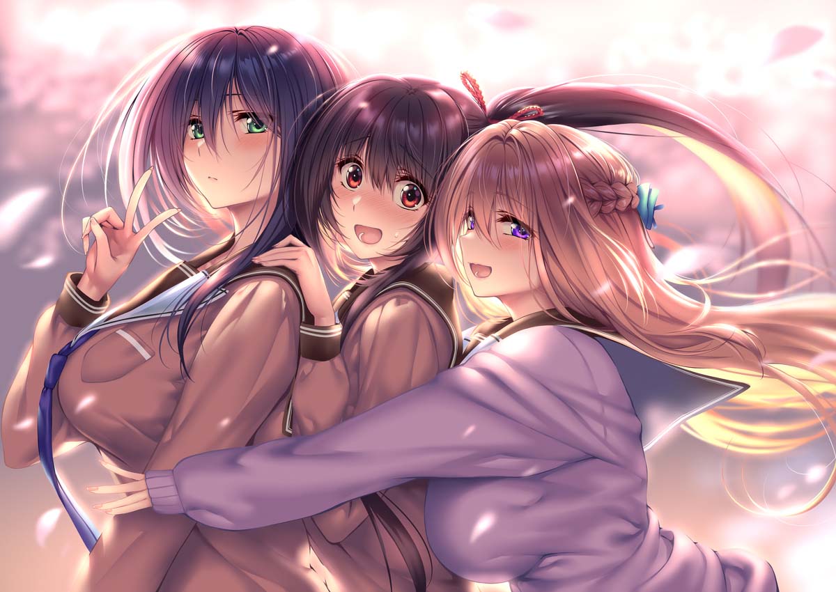 每日好图：二次元泳装诱惑【画师：ピロ水】