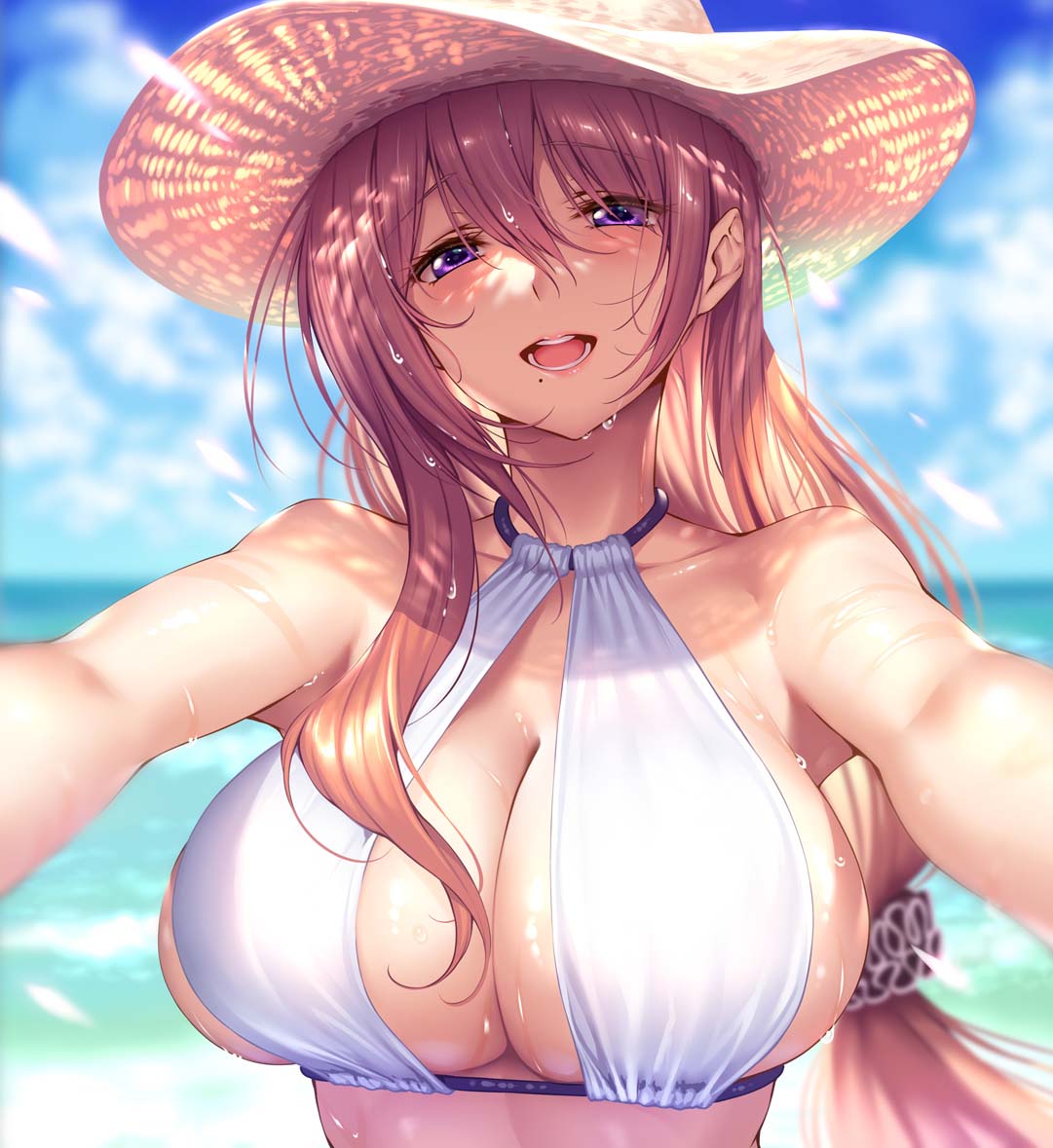 每日好图：二次元泳装诱惑【画师：ピロ水】
