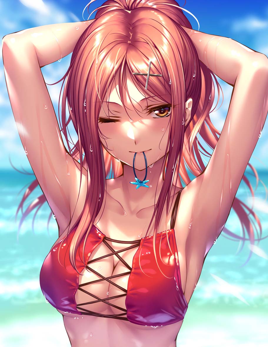 每日好图：二次元泳装诱惑【画师：ピロ水】