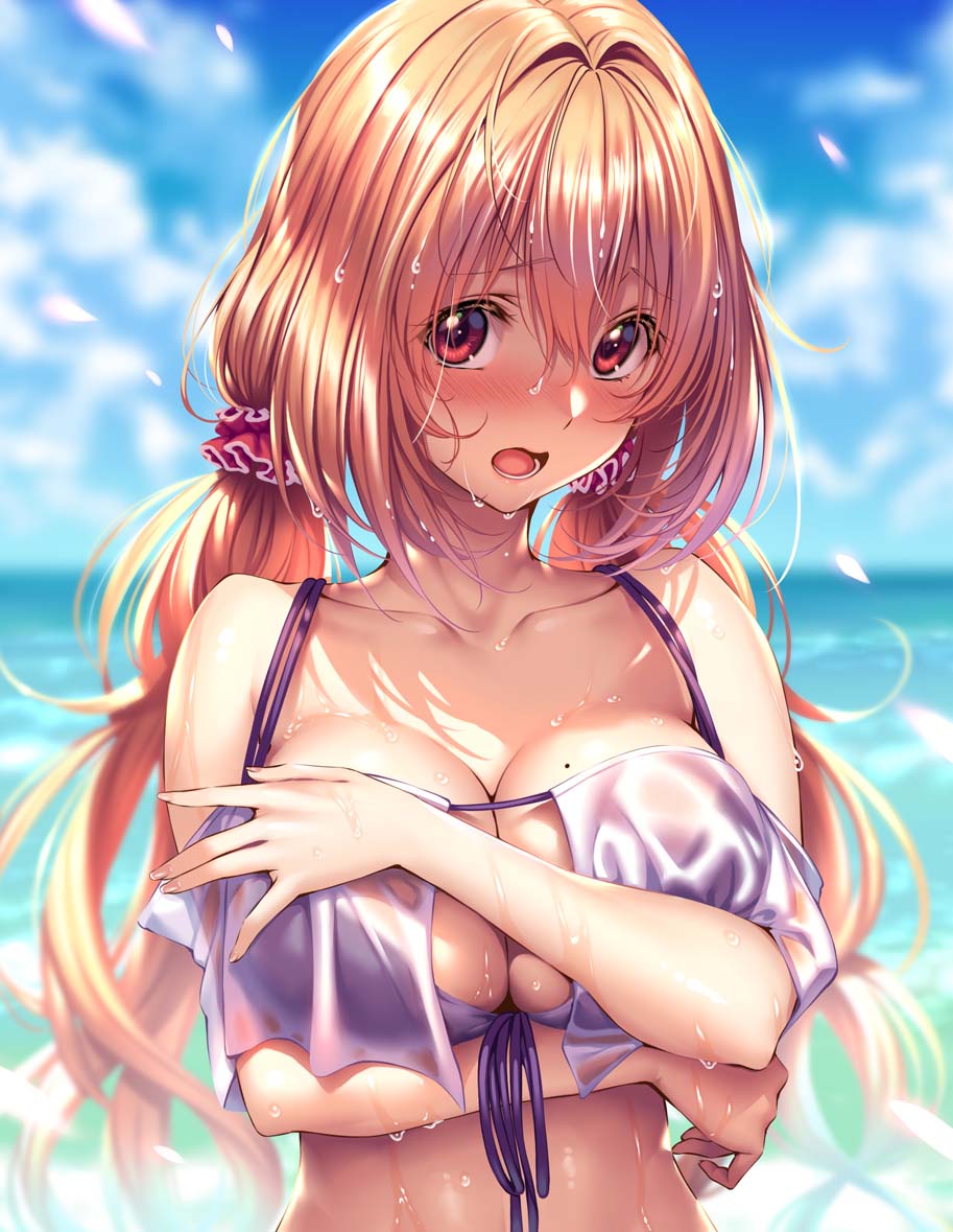 每日好图：二次元泳装诱惑【画师：ピロ水】