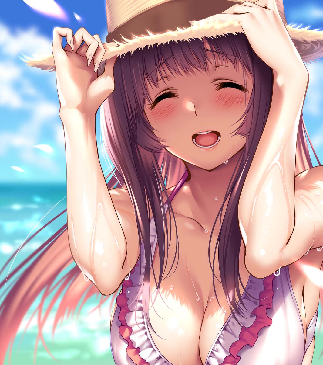 每日好图：二次元泳装诱惑【画师：ピロ水】