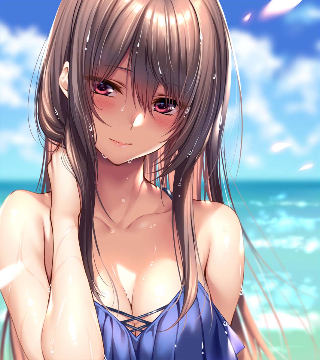 每日好图：二次元泳装诱惑【画师：ピロ水】