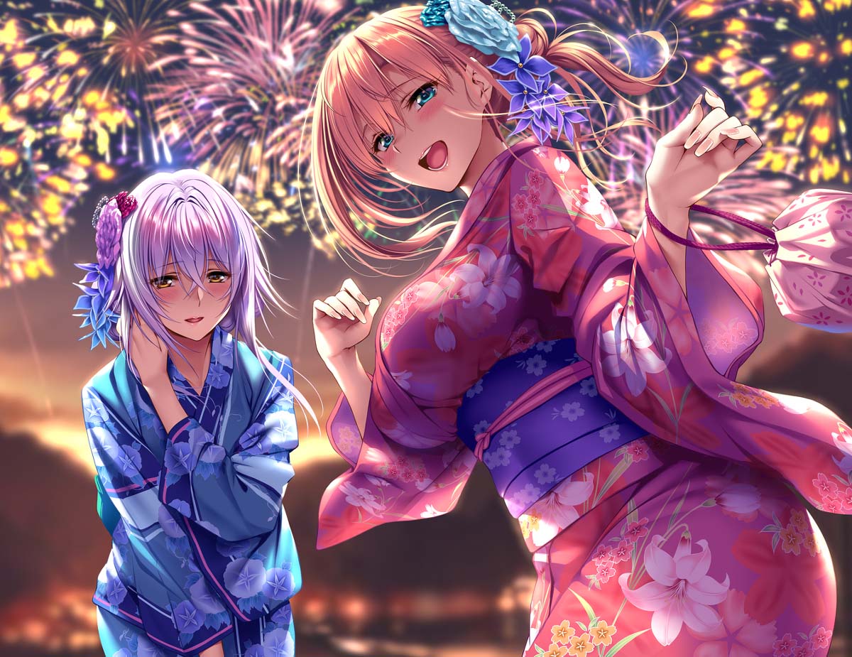 每日好图：二次元泳装诱惑【画师：ピロ水】