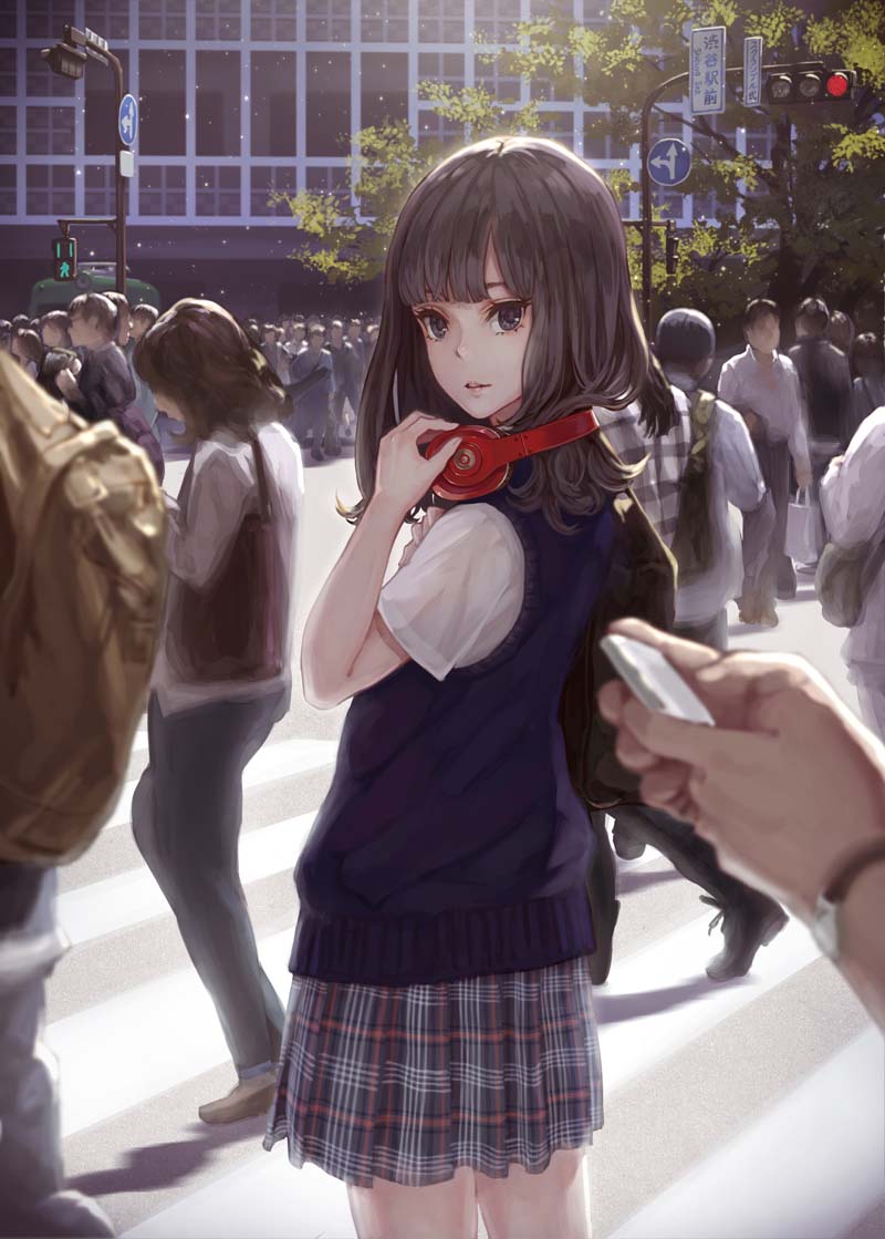每日好图：月末插画福利——复古的感觉  【画师：カオミン】