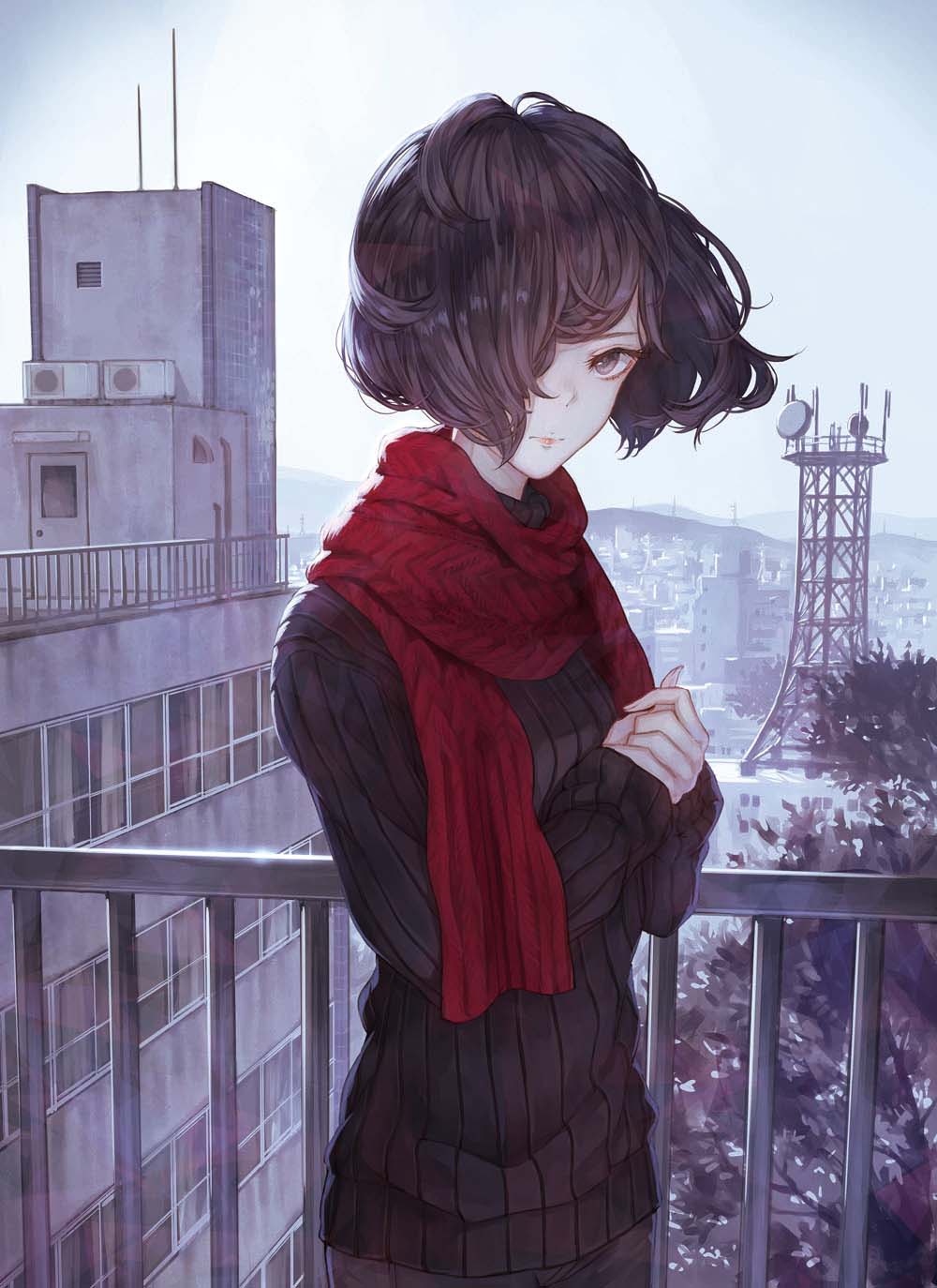 每日好图：月末插画福利——复古的感觉  【画师：カオミン】