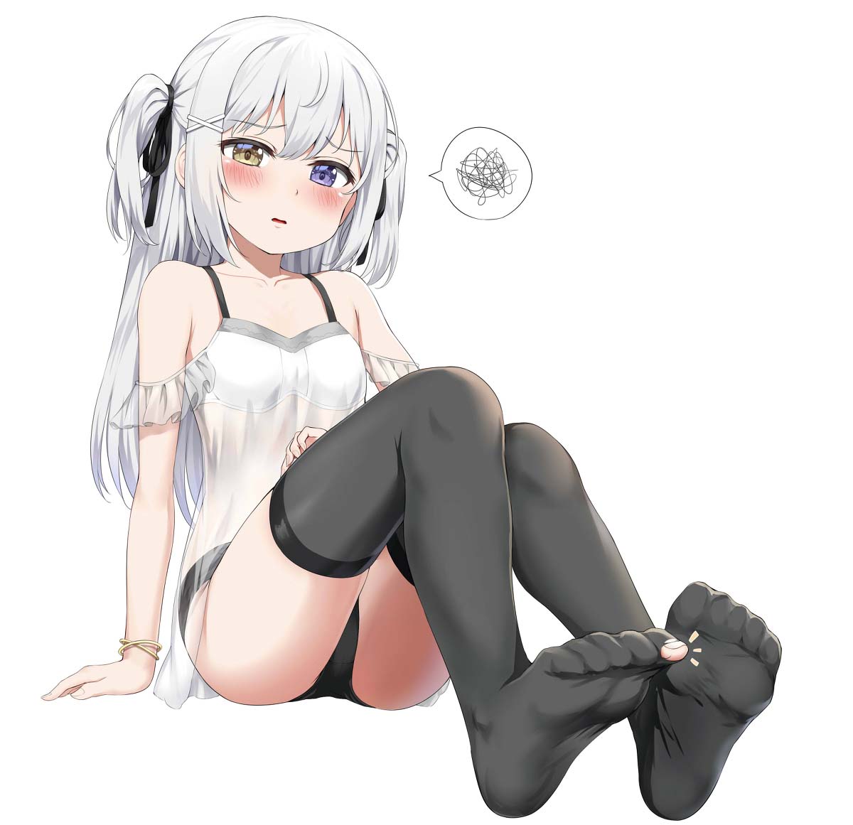 每日好图：二次元萝莉JK内衣福利图集【画师：ねでぃあ】