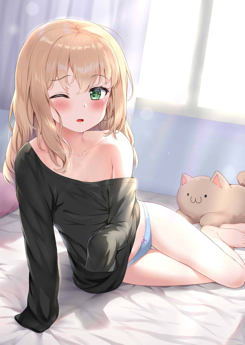 每日好图：二次元萝莉JK内衣福利图集【画师：ねでぃあ】