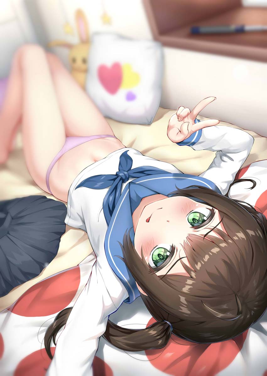 每日好图：二次元萝莉JK内衣福利图集【画师：ねでぃあ】