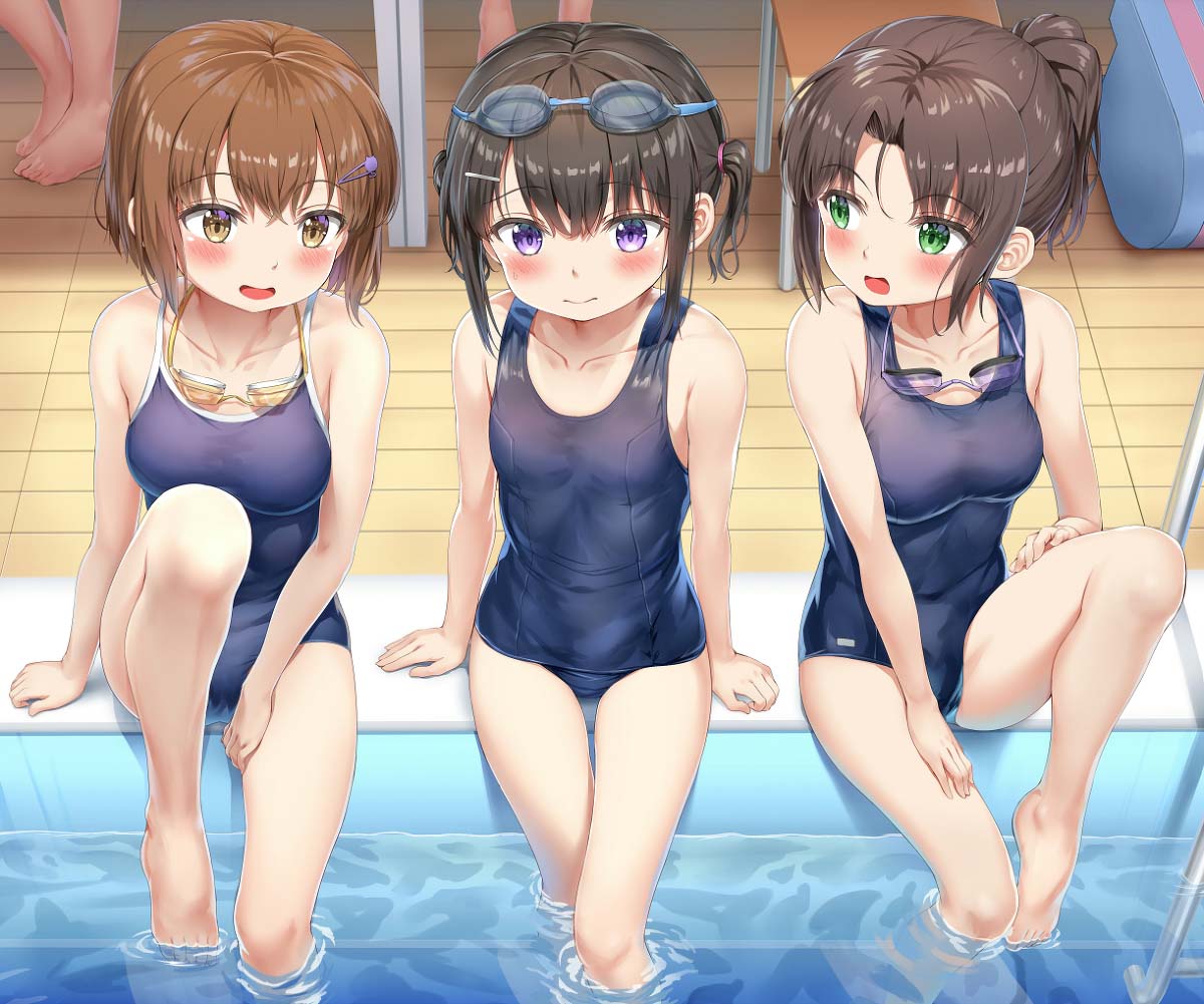 每日好图：二次元萝莉JK内衣福利图集【画师：ねでぃあ】