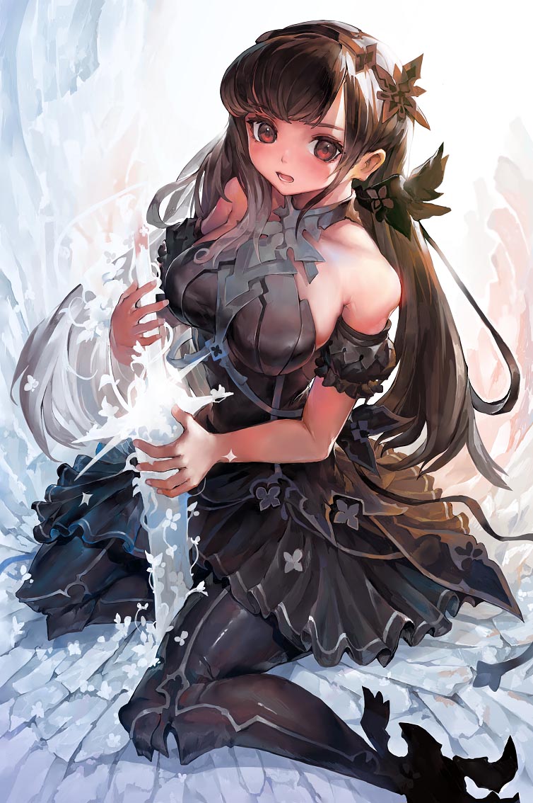 每日好图：极致色彩,二次元动漫美少女【画师：ぼるぼる】