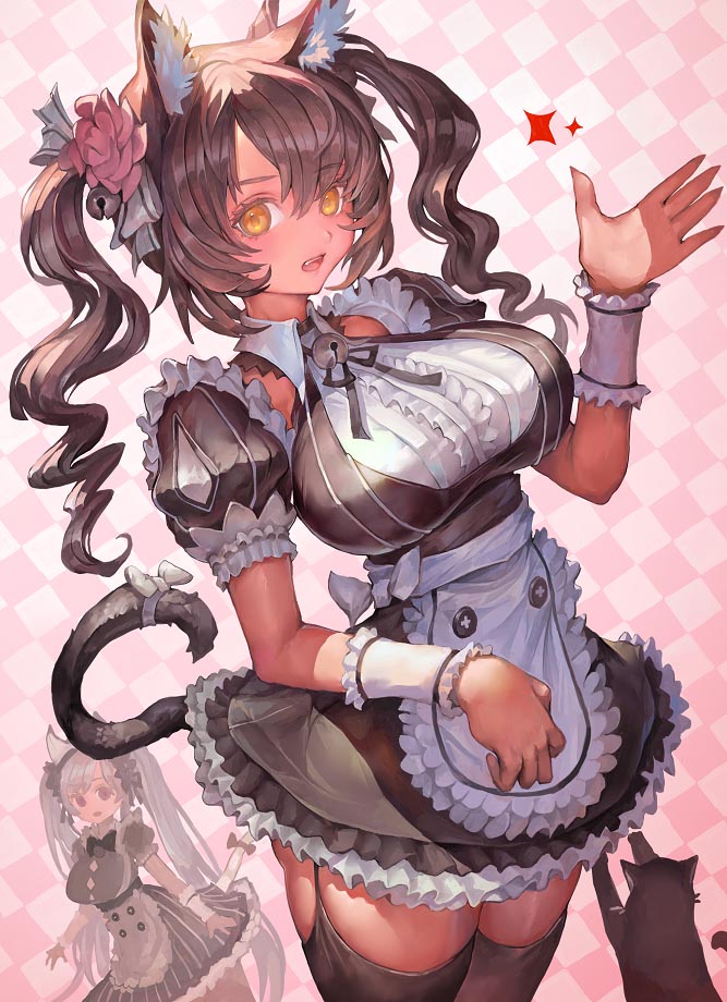 每日好图：极致色彩,二次元动漫美少女【画师：ぼるぼる】