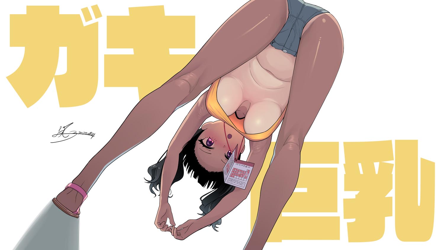 每日好图：童颜巨乳 #ガキ巨乳#【画师:楓子】
