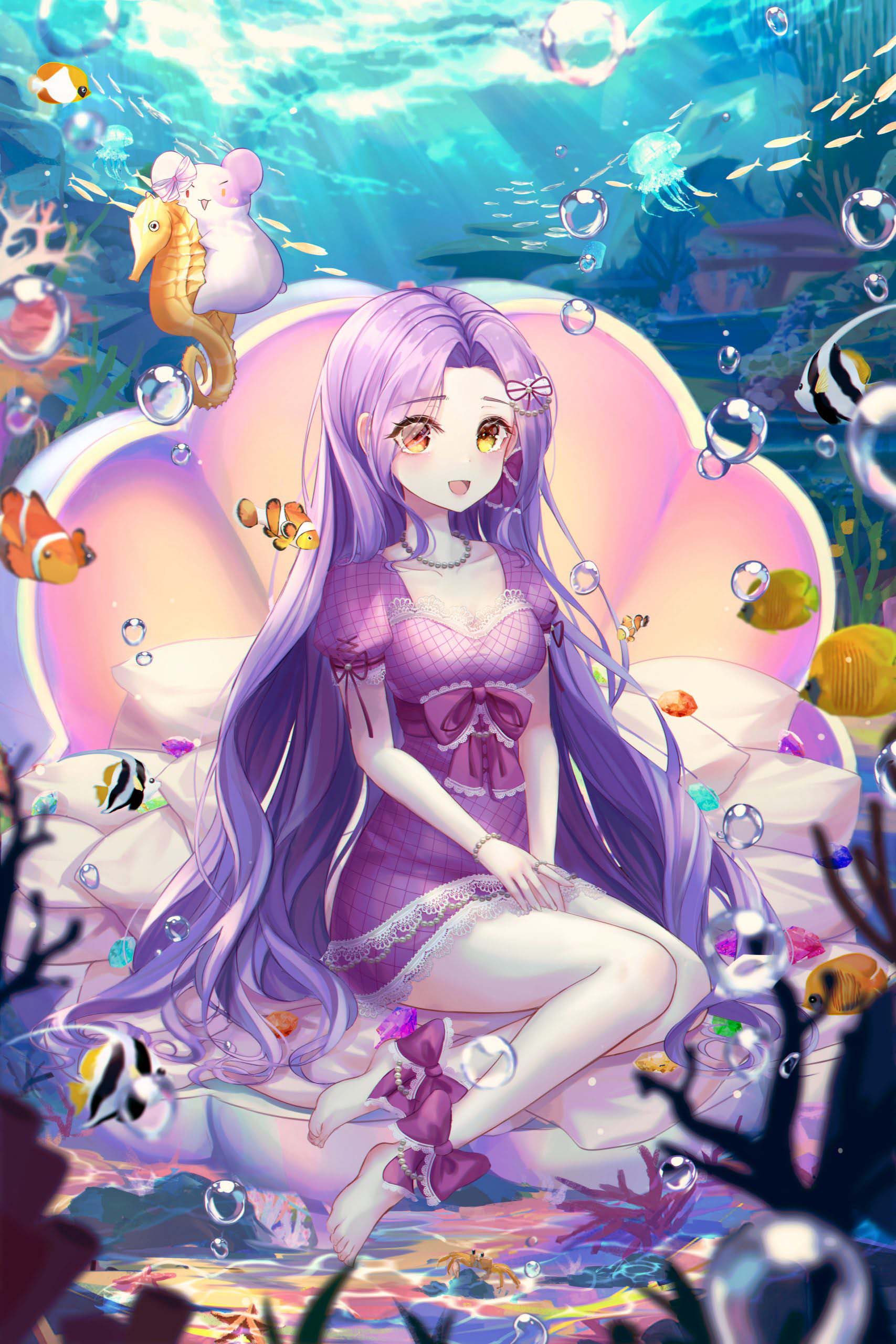 每日好图：二次元萌系美少女【画师：bbeedol】