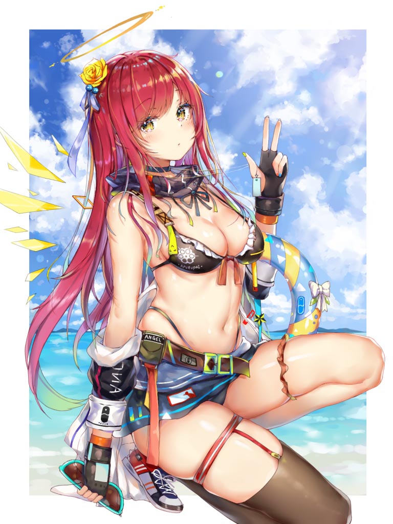 每日好图：#HOLOLIVE #原神 #舰B #明日方舟 等同人