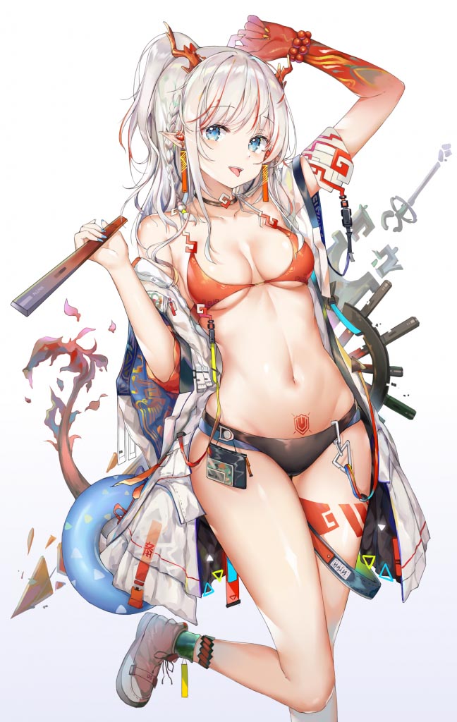 每日好图：#HOLOLIVE #原神 #舰B #明日方舟 等同人