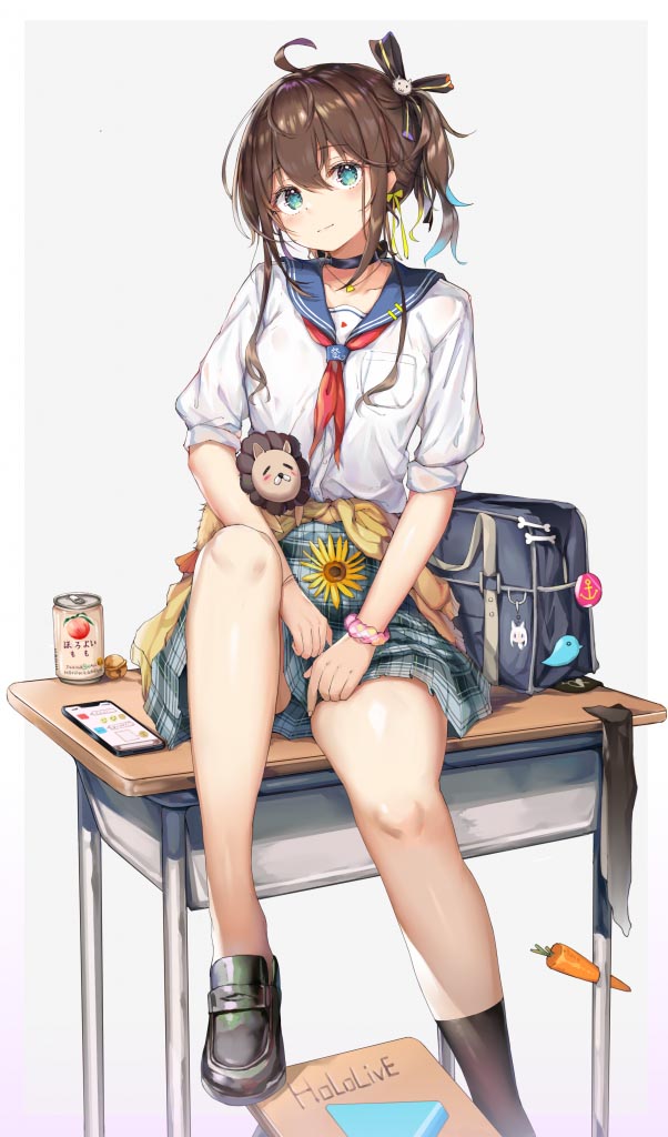 每日好图：#HOLOLIVE #原神 #舰B #明日方舟 等同人