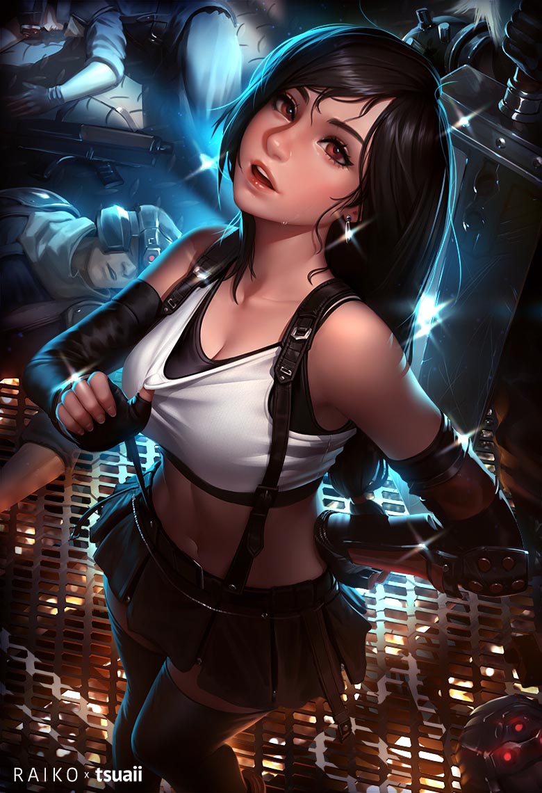 每日好图：欧美画风二次元同人精选~【画师：TSUAII】