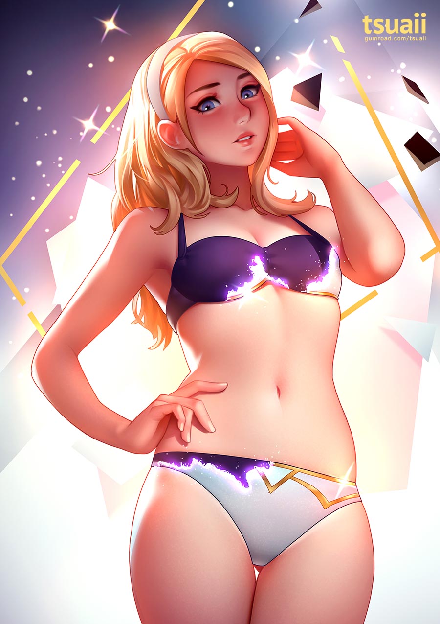 每日好图：欧美画风二次元同人精选~【画师：TSUAII】