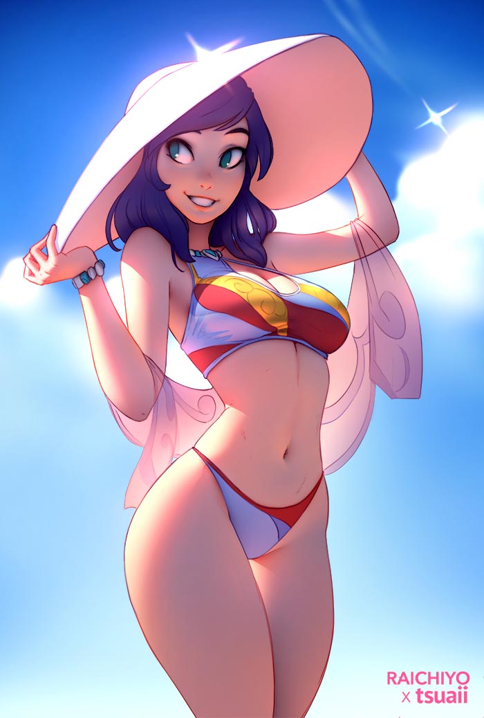 每日好图：欧美画风二次元同人精选~【画师：TSUAII】