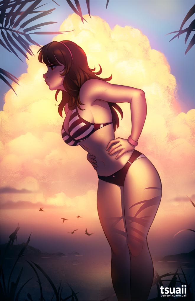 每日好图：欧美画风二次元同人精选~【画师：TSUAII】