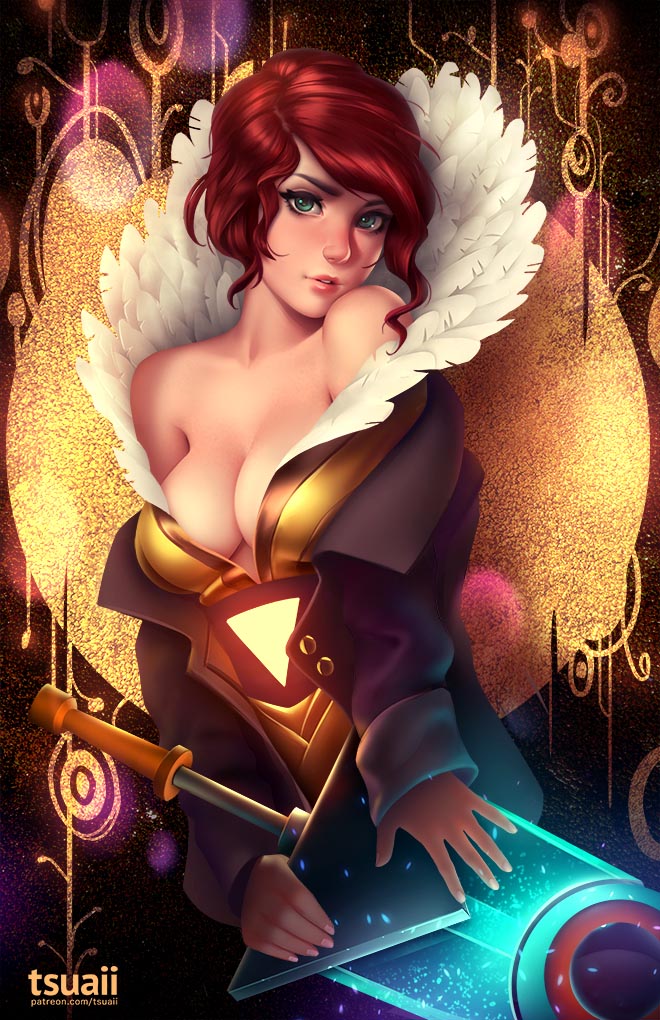 每日好图：欧美画风二次元同人精选~【画师：TSUAII】
