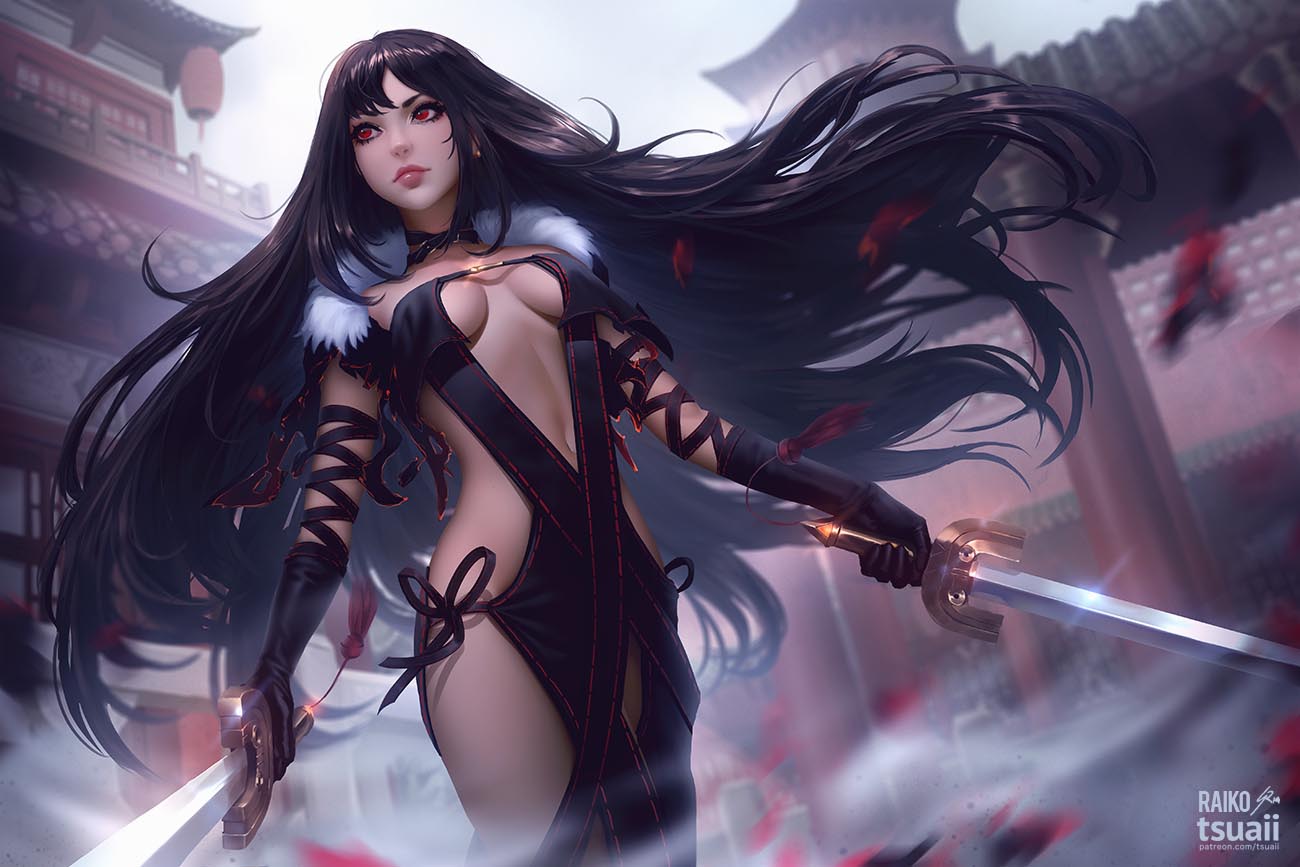 每日好图：欧美画风二次元同人精选~【画师：TSUAII】