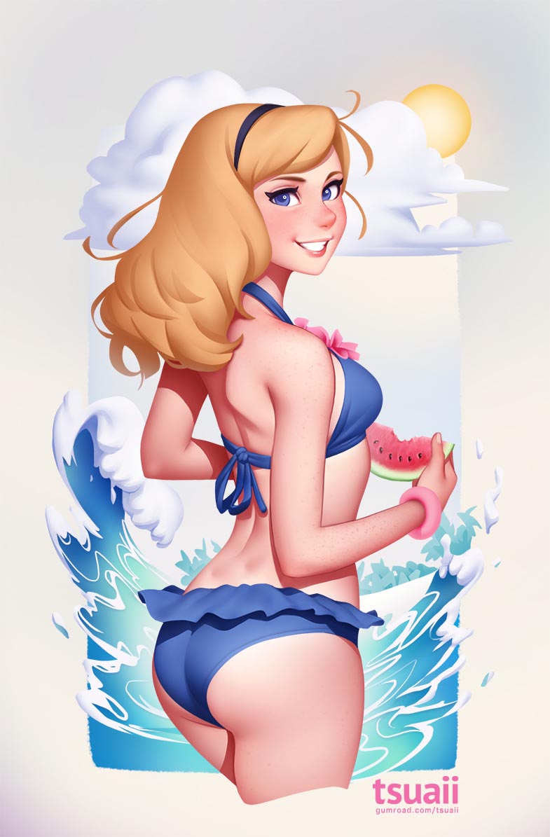 每日好图：欧美画风二次元同人精选~【画师：TSUAII】