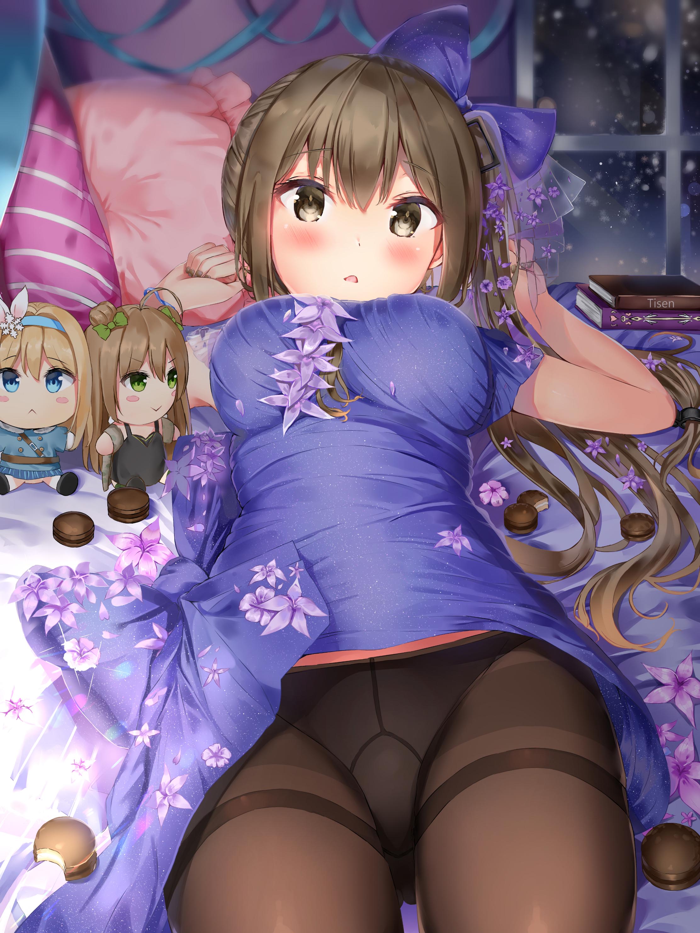 每日好图：深夜萌系插画选！！【画师:撥撥 (Tisen) 】