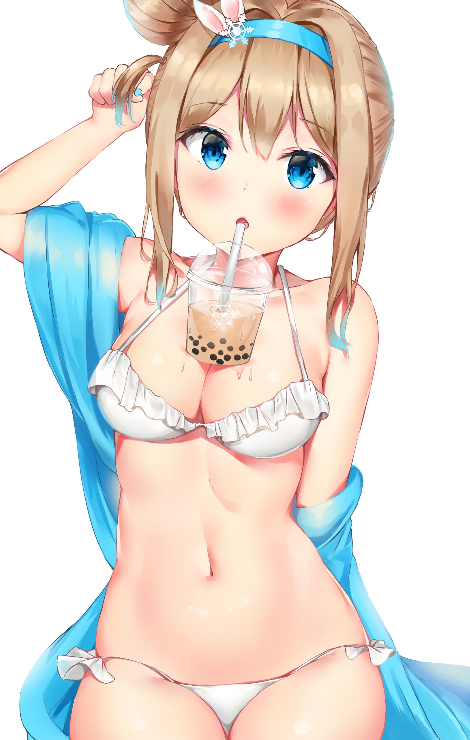 每日好图：深夜萌系插画选！！【画师:撥撥 (Tisen) 】
