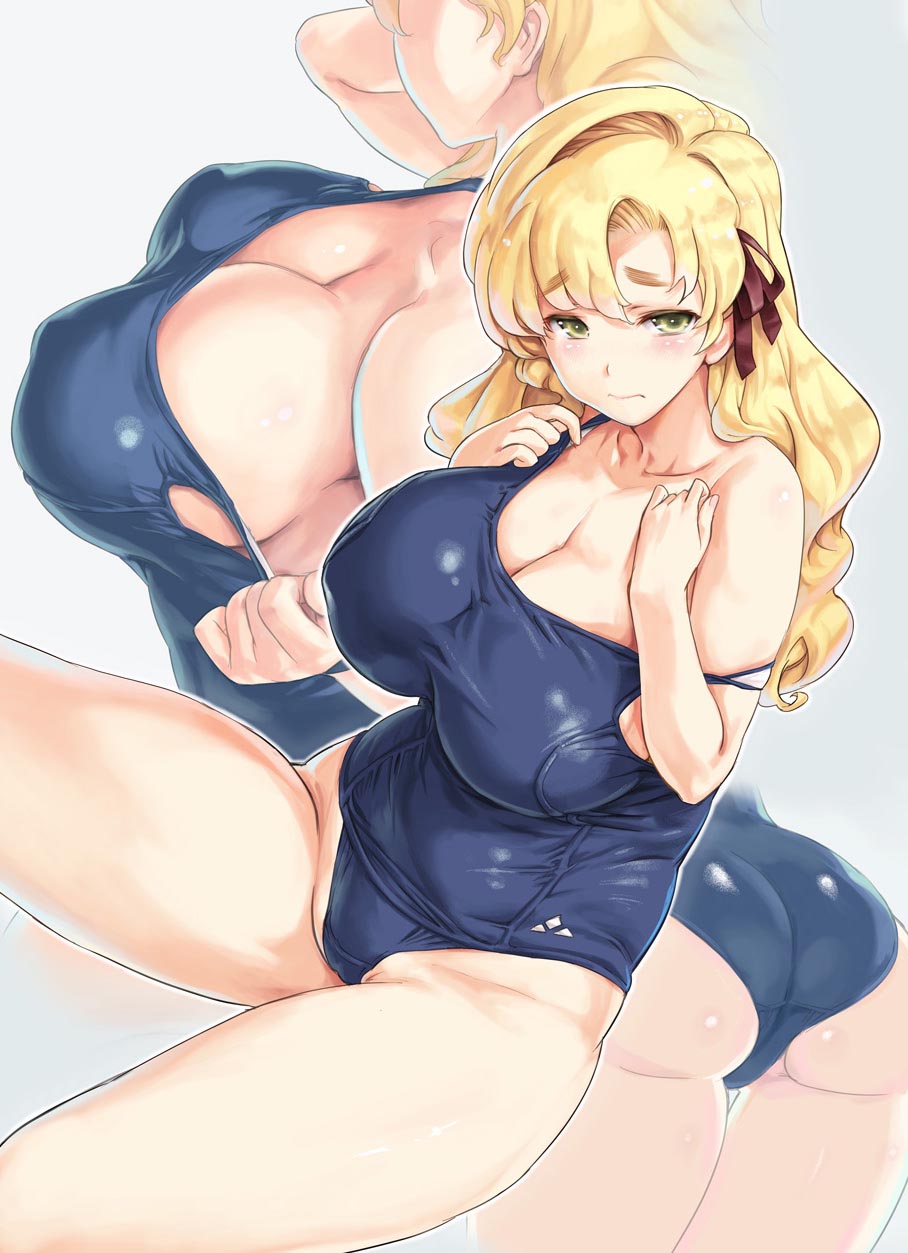 每日好图：二次元极致肉感我TM舔爆【画师：俺P1号】