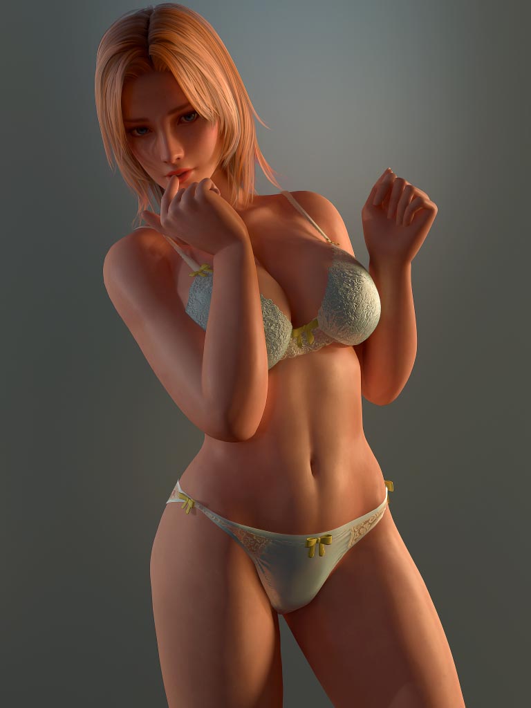 每日好图：长假之夜，DOA死或生 性感泳装 合集 【3DCG】