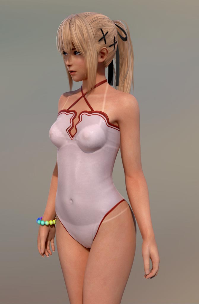 每日好图：长假之夜，DOA死或生 性感泳装 合集 【3DCG】