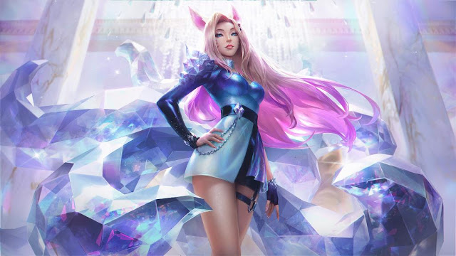 新KDA皮肤曝光：包括新英雄萨勒芬妮
