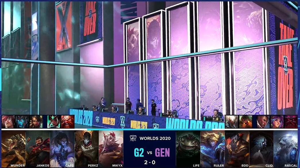 3361785952715652786 英雄联盟S10战报:G2 3:0 轻松淘汰GEN!