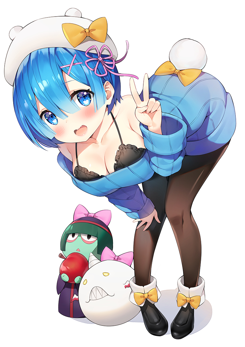 每日好图：#P站#同人美图推荐#RE0#雷姆【画师：あやみ】
