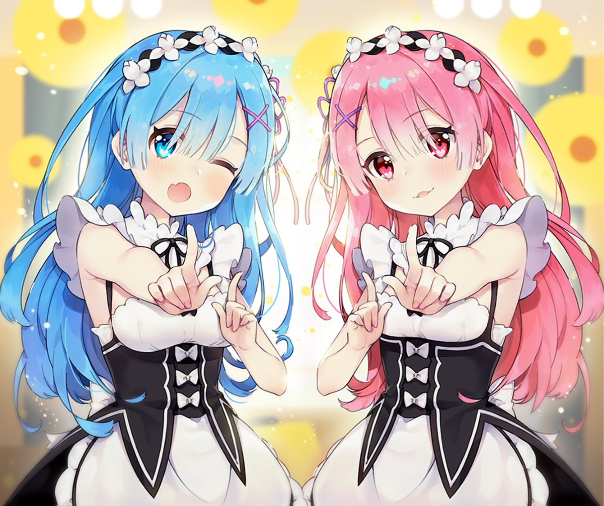 每日好图：#P站#同人美图推荐#RE0#雷姆【画师：あやみ】