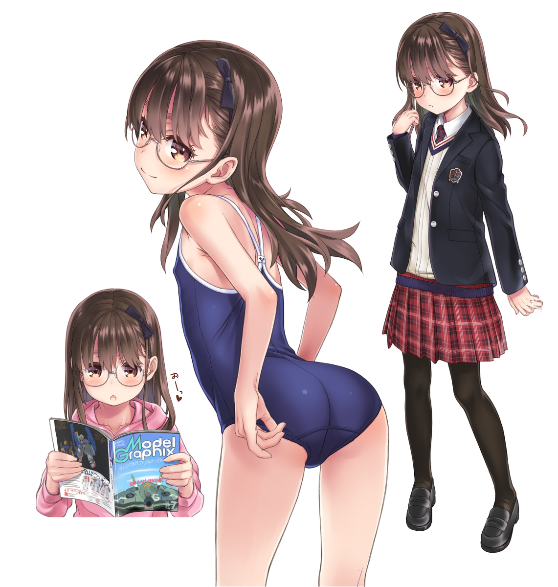 每日好图：P站#美图推荐#可爱少女#萌系萝莉风【画师： 葵久美子】