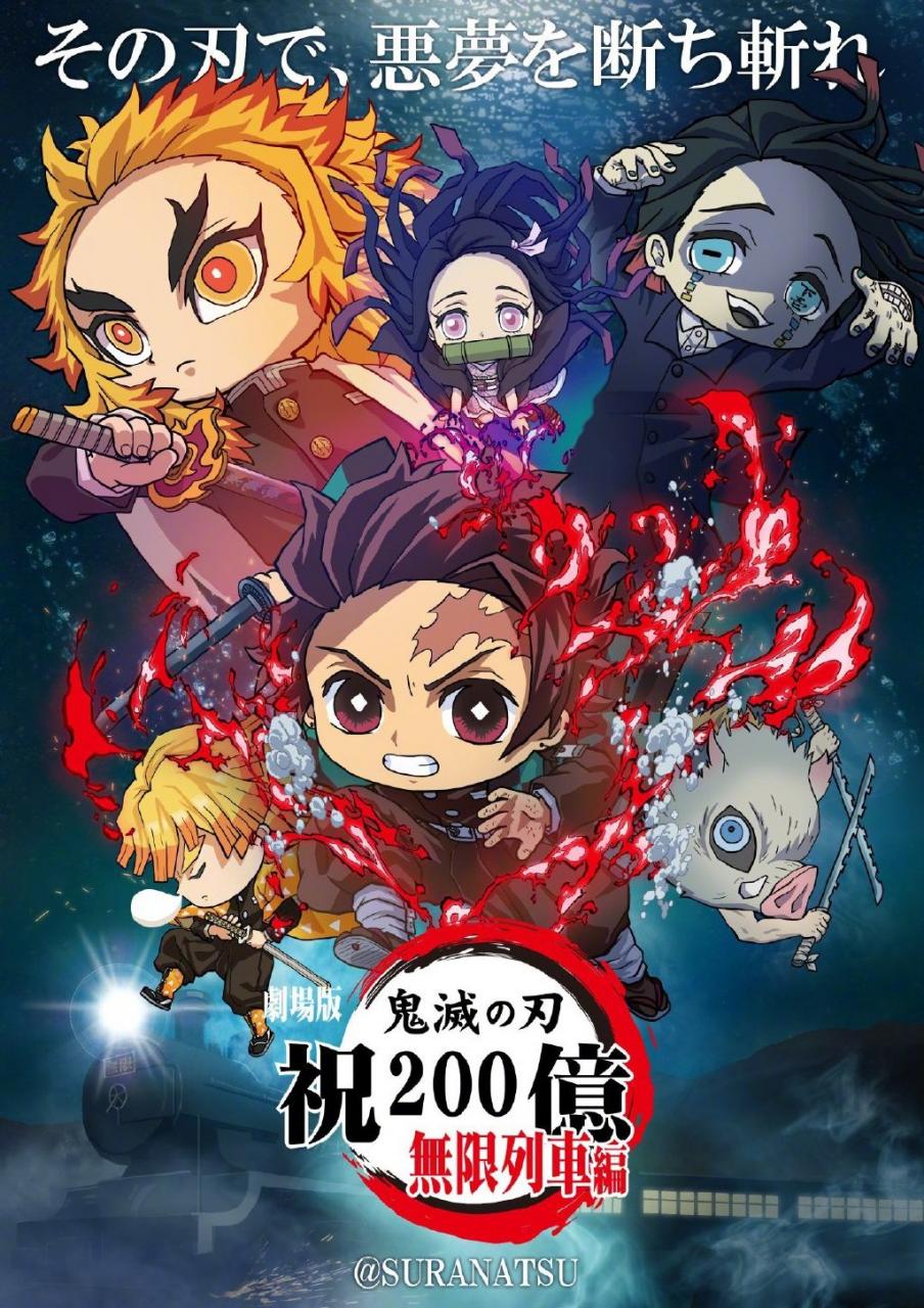 《鬼灭之刃 无限列车篇》上映24天票房突破204亿日元