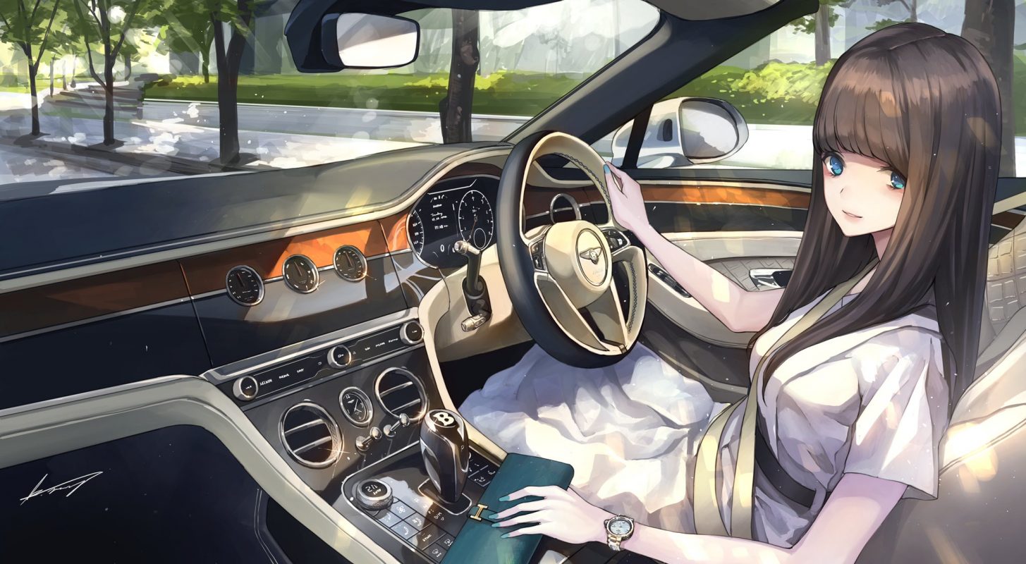 每日好图：JK、枪与车【画师：海凪コウ】