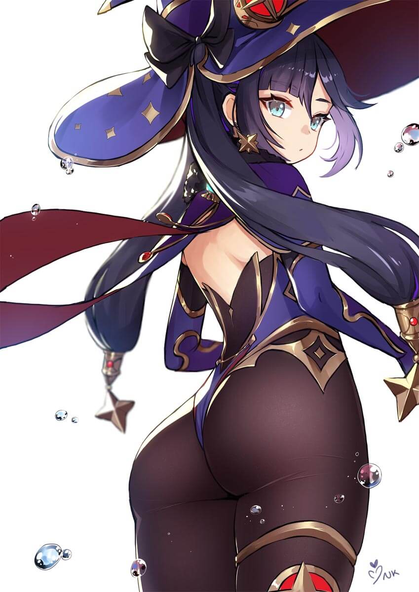 每日好图：原神莫娜同人福利图涩图【11月最新更新】