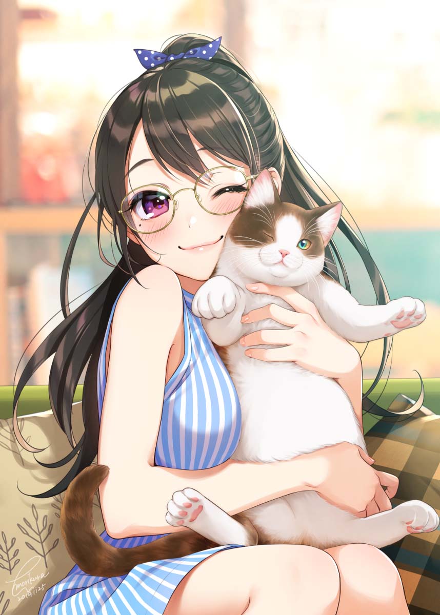 P站好图：二次元美少女#绊爱KIZUNA AI人物设计【画师：森倉円】