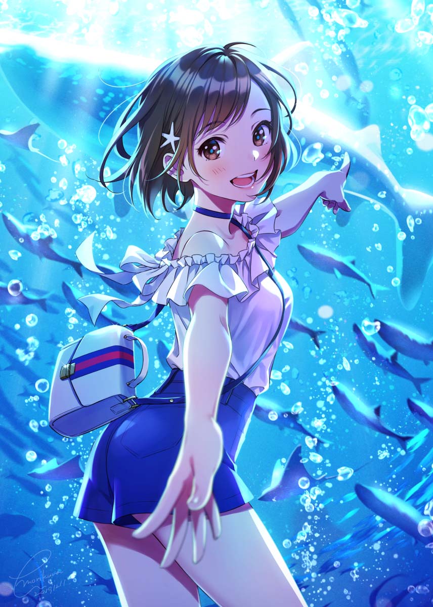 P站好图：二次元美少女#绊爱KIZUNA AI人物设计【画师：森倉円】