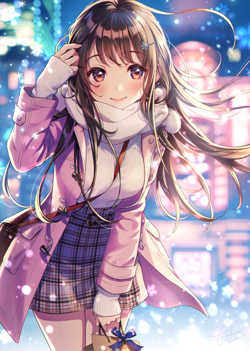 P站好图：二次元美少女#绊爱KIZUNA AI人物设计【画师：森倉円】