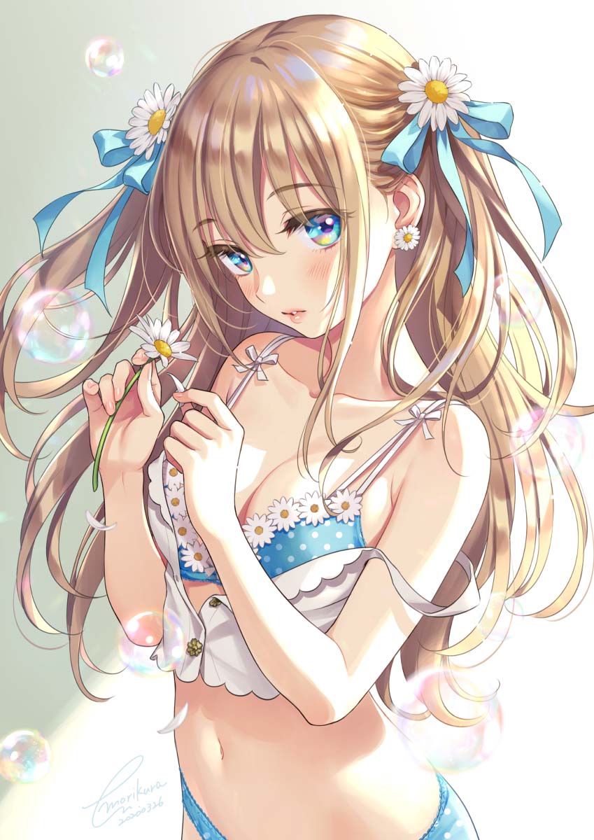 P站好图：二次元美少女#绊爱KIZUNA AI人物设计【画师：森倉円】