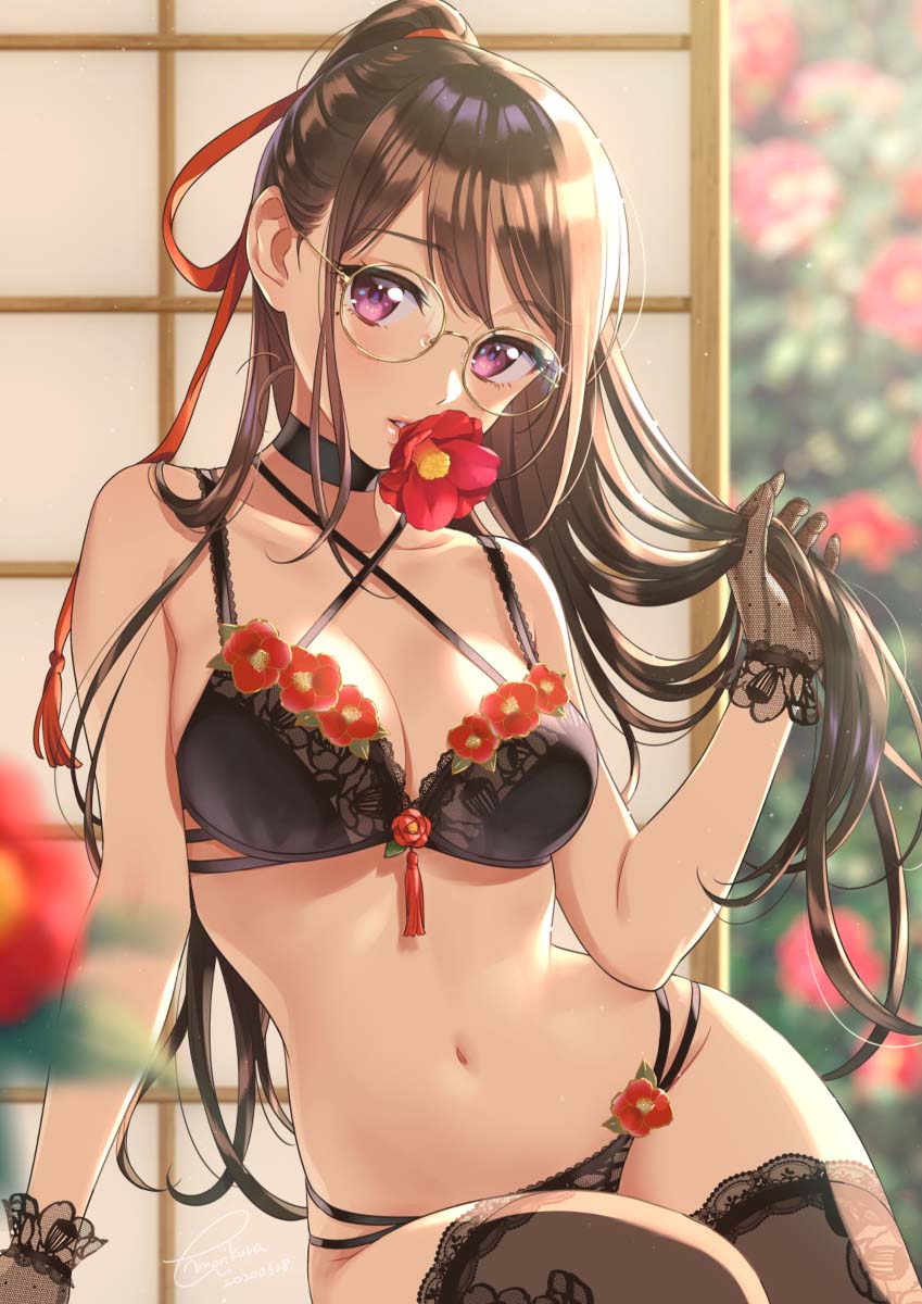 P站好图：二次元美少女#绊爱KIZUNA AI人物设计【画师：森倉円】